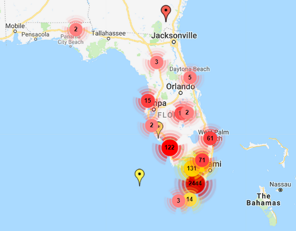 pythons in florida map 2018 Florida S Everglades Now Have 1 000 Fewer Pythons Key Biscayne Citizen Scientist Project pythons in florida map 2018